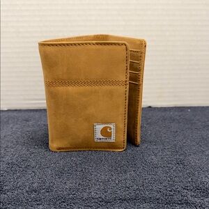 Carhartt Brown Leather Bi-Fold Wallet